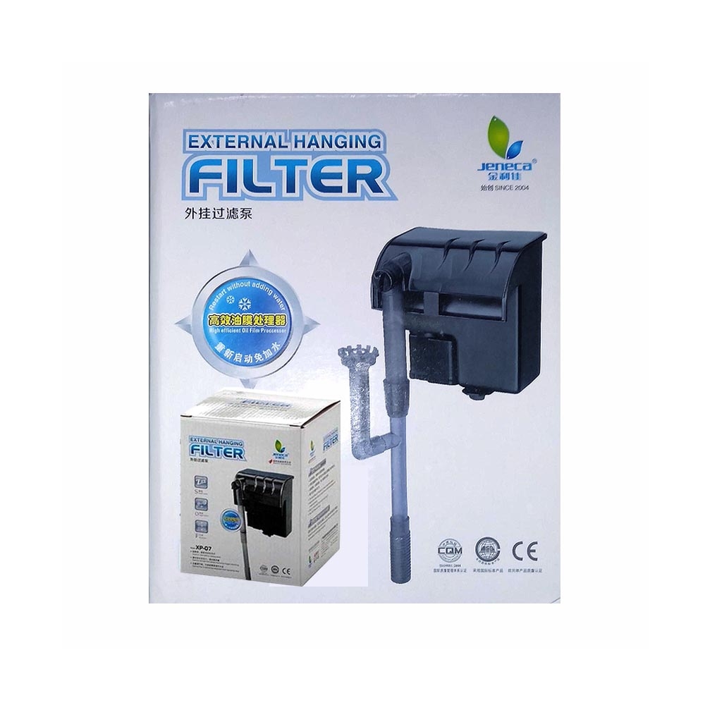 Filtro Hang-on Externo Jeneca Xp-07 500l/h para Aquários