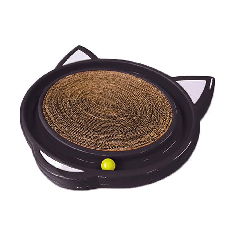 Arranhador para gato Cat Crazy nas cores preto ou lilás